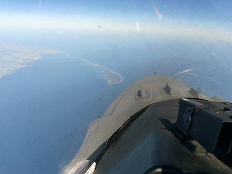 F-16 nad Bajkową Plażą